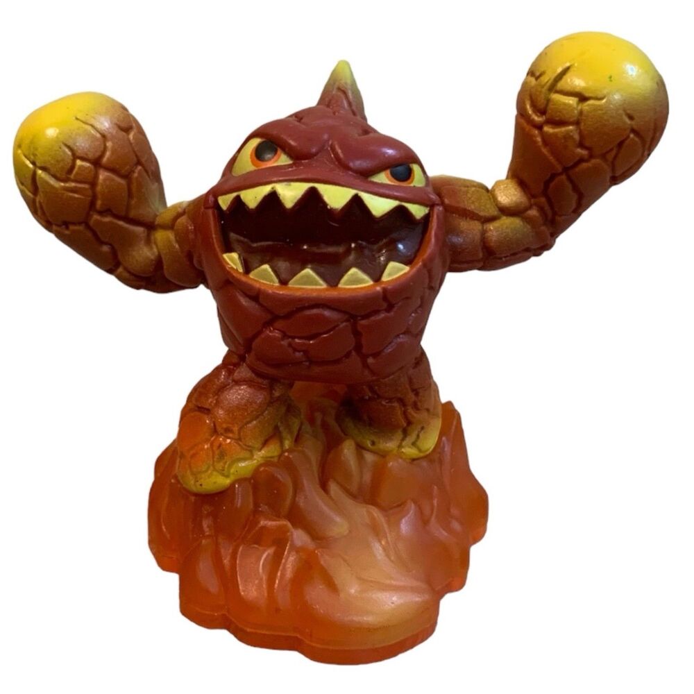 Eruptor Lightcore Skylanders Giants Fire Figure - Tested & Works
